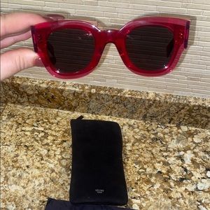 🎀🕶CELINE hot pink sunglasses 🕶 🎀